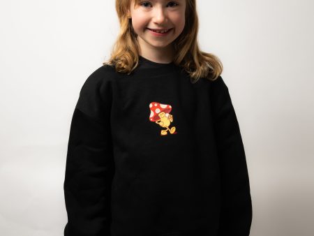 Kids Serial Chillers Pullover - Black Fashion