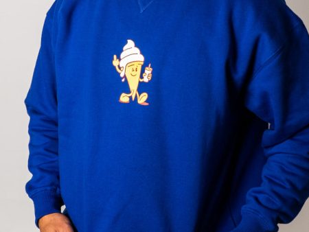 Serial Chillers Sweatshirt - Blue For Cheap