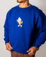 Serial Chillers Sweatshirt - Blue For Cheap