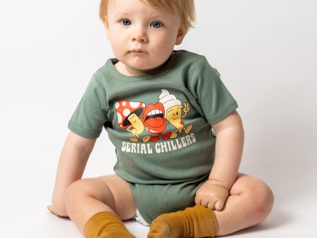 Serial Chillers Baby Onesie For Discount