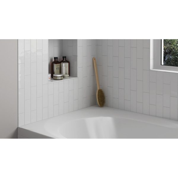 Equipe - Country Collection - 2.5  x 8  Wall Tile - Blanco For Discount