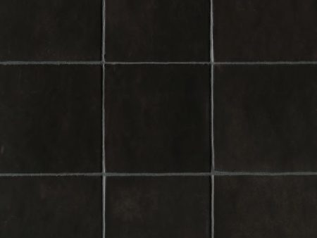 Bedrosians Tile & Stone - Cloe 5  x 5  Wall Tile - Black Online Hot Sale