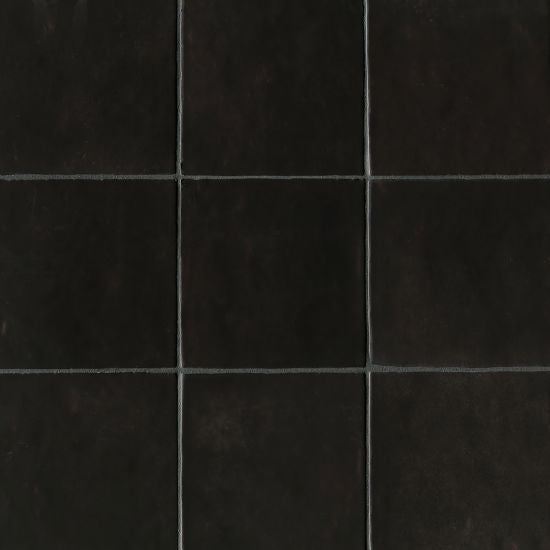 Bedrosians Tile & Stone - Cloe 5  x 5  Wall Tile - Black Online Hot Sale