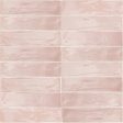 Arizona Tile - Flash 3  x 12  Ceramic Wall Tile - Blush Online now