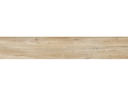 General Ceramic - Baltimore 9 in. x 48 in. Wood Look Porcelain Tile - Beige Online now