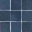 Bedrosians Tile & Stone - Cloe 5  x 5  Wall Tile - Blue Online now