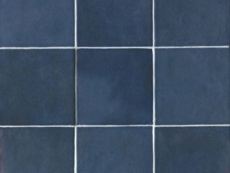 Bedrosians Tile & Stone - Cloe 5  x 5  Wall Tile - Blue Online now