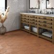 Marazzi - Moroccan Concrete 8  Hex Deco Tile - Terra Cotta MC56 For Cheap