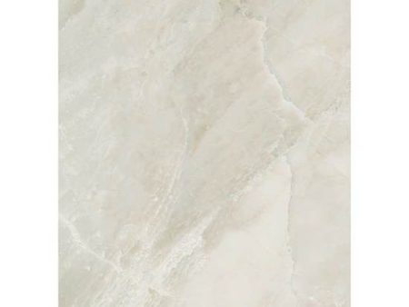 American Olean Mirasol 10 in. x 14 in. Glazed Ceramic Body Wall Tile - Silver Marble Glossy Online now