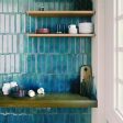 Emser Tile - Raku 3  x 12  Wall Tile - Blue Online now