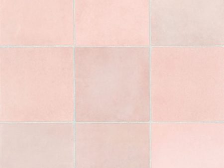 Bedrosians Tile & Stone - Cloe 5  x 5  Wall Tile - Pink Online Hot Sale