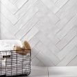 Arizona Tile - Flash 3  x 12  Ceramic Wall Tile - White Fashion