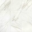 American Olean Mirasol 12 in. x 12 in. Glazed Porcelain Floor Tile - Bianco Carrara Matte on Sale