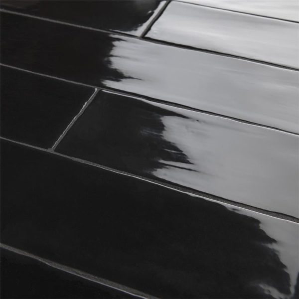 SomerTile - Chester 3  x 12  Subway Tile - Nero Fashion