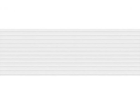 Tamiami - Candle 12  x 36  Rectified White Body Ceramic Tile - Blanco Traffic Deco Fashion