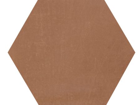 Marazzi - Moroccan Concrete 8  Hex Deco Tile - Terra Cotta MC56 For Cheap