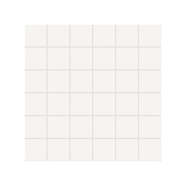 Anatolia - Soho Porcelain 2 in. x 2 in. Glazed Mosaic - Canvas White Matte Online Hot Sale