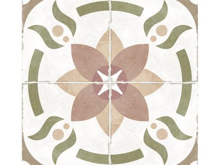 Lungarno Ceramics - Marrakesh 8  x 8  Porcelain Tile - Macaal Fashion