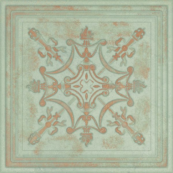 Soci Tile - Gatsby 8  x 8  - Patina Tin Fashion