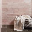 Arizona Tile - Flash 3  x 12  Ceramic Wall Tile - Blush Online now