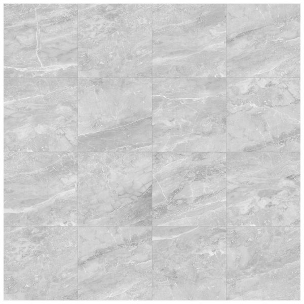 Anatolia - Plata 24 in. x 24 in. Glazed Porcelain Rectified Tile - Perla Grigia Polished Online Sale