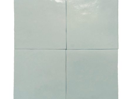 Lungarno Ceramics - Marrakesh 4  x 4  Wall Tile - Medina Green Sale