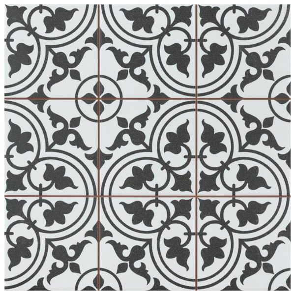 SomerTile - Harmonia 13 in. x 13 in. Ceramic Tile - Classic White For Discount