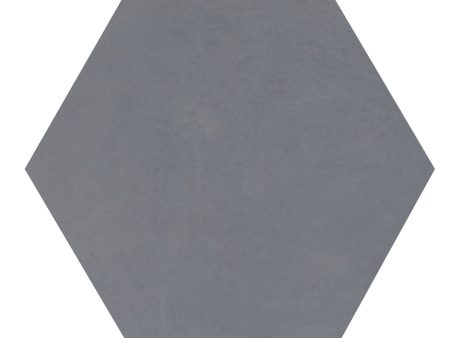 Marazzi - Moroccan Concrete 8  Hex Deco Tile - Blue Gray MC54 Cheap