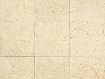 American Olean Mirasol 12 in. x 12 in. Glazed Porcelain Floor Tile - Crema Laila Matte Online