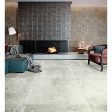 Soci Tile - Gatsby 8  x 8  - Lead Tin Fashion