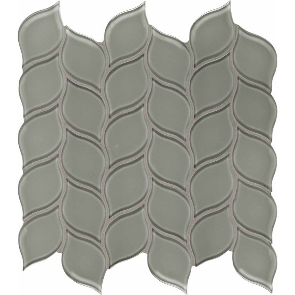 Anatolia - Element Glass Petal Mosaic - Smoke Sale