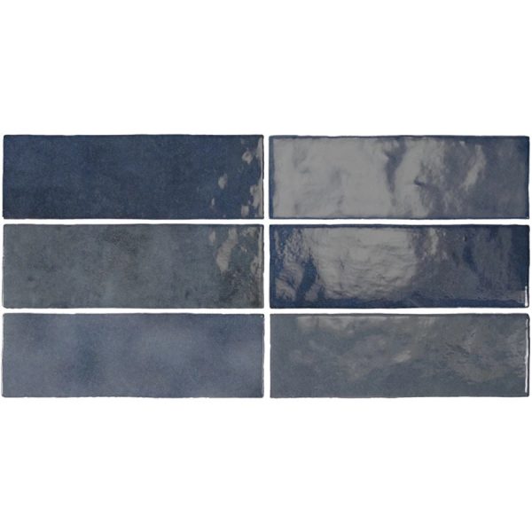 Equipe - Artisan Collection - 2.5  x 8  Wall Tile - Colonial Blue Discount