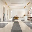 Arizona Tile - Terrazzo 24  x 24  Porcelain Tile - Cream Fashion