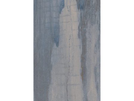 Happy Floors - Fossil 12 in. x 24 in. Rectified Porcelain Tile - Blue Online now