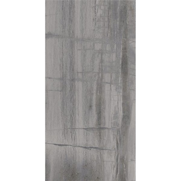 Happy Floors - Fossil 12 in. x 24 in. Rectified Porcelain Tile - Grey on Sale