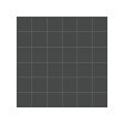 Anatolia - Soho Porcelain 2 in. x 2 in. Glazed Mosaic - Retro Black Matte For Sale