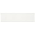 Anatolia - Soho Collection 4 in. x 16 in. Wall Tile - Canvas White Matte For Sale