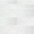 Arizona Tile - Flash 3  x 12  Ceramic Wall Tile - White Fashion