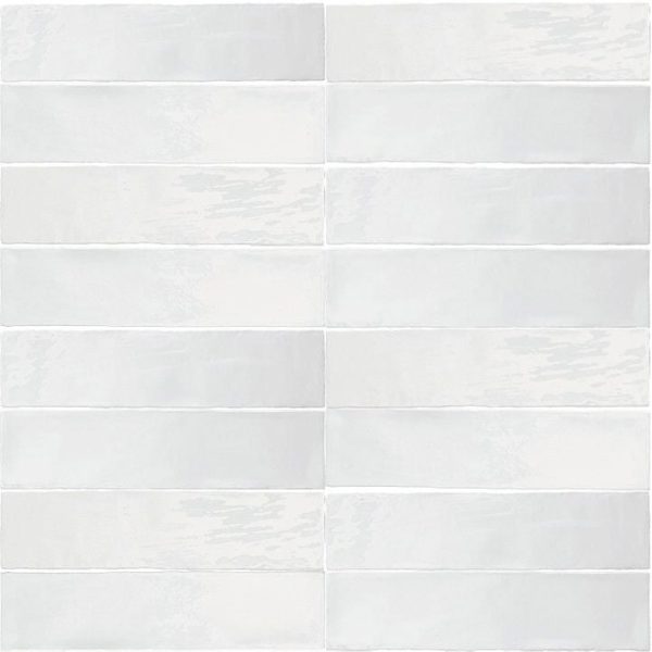 Arizona Tile - Flash 3  x 12  Ceramic Wall Tile - White Fashion