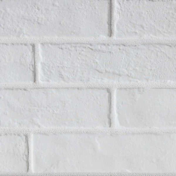 Arizona Tile - Castle Brick - 2.5 in. x 10 in. Porcelain Tile - White Fashion