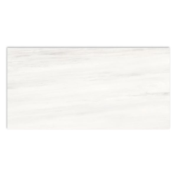 Tesoro - Mayfair 12 in. x 24 in. Porcelain Tile - Suave Bianco Polished Online Sale