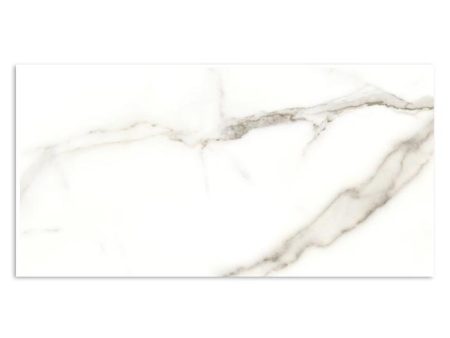 Tesoro - Mayfair 12 in. x 24 in. Porcelain Tile - Calacatta Oro Polished on Sale