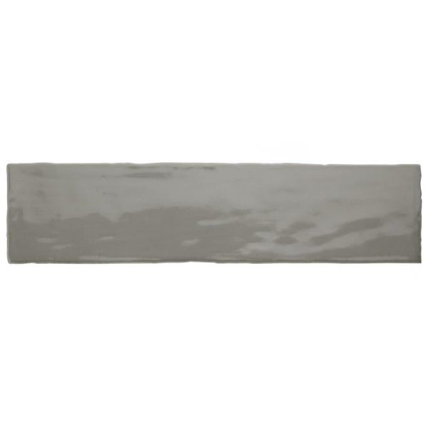 SomerTile - Chester 3  x 12  Subway Tile - Grey For Sale