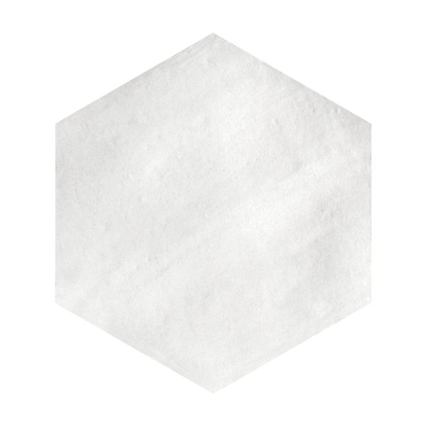 Lungarno Ceramics - Casablanca - Cloud Hex Solid Online now