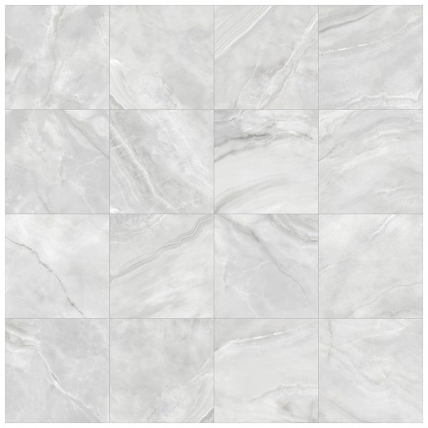 Anatolia - Plata 24 in. x 24 in. Glazed Porcelain Rectified Tile - Onyx Crystallo Matte Hot on Sale