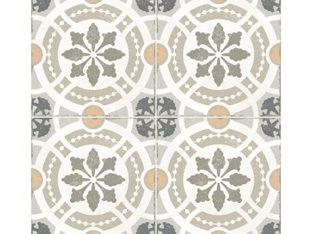 Lungarno Ceramics - Marrakesh 8  x 8  Porcelain Tile - Bahia Discount