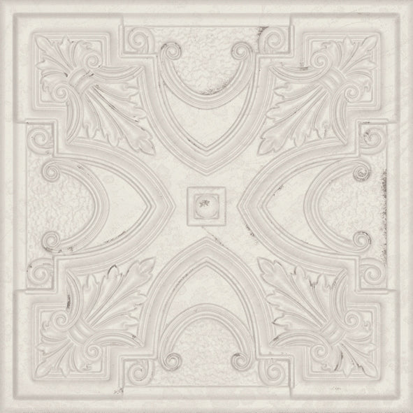 Soci Tile - Gatsby 8  x 8  - White Tin For Sale