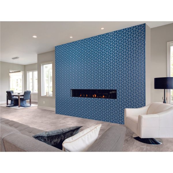 Daltile - Stagecraft - Undulated Kaleidoscope Mosaic - Matte Galaxy 1769 Discount