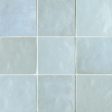 Bedrosians Tile & Stone - Cloe 5  x 5  Wall Tile - Baby Blue Sale