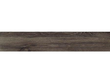 General Ceramic - Steamwork 8 in. x 48 in. Wood Look Porcelain Tile - Ebony For Sale